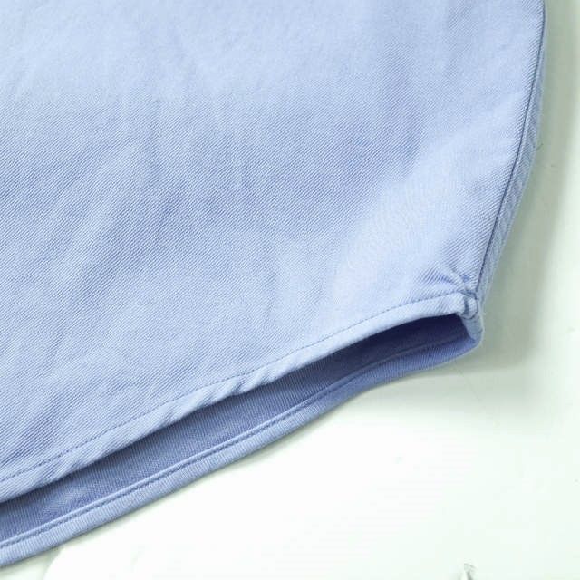 A.PRESSE アプレッセ 21AW 日本製 BD Shirt 100/2スーピマコットン 二重織ツイルBDシャツ 21AAP-02-02H 3  ブルー 長袖 トップス mc68321