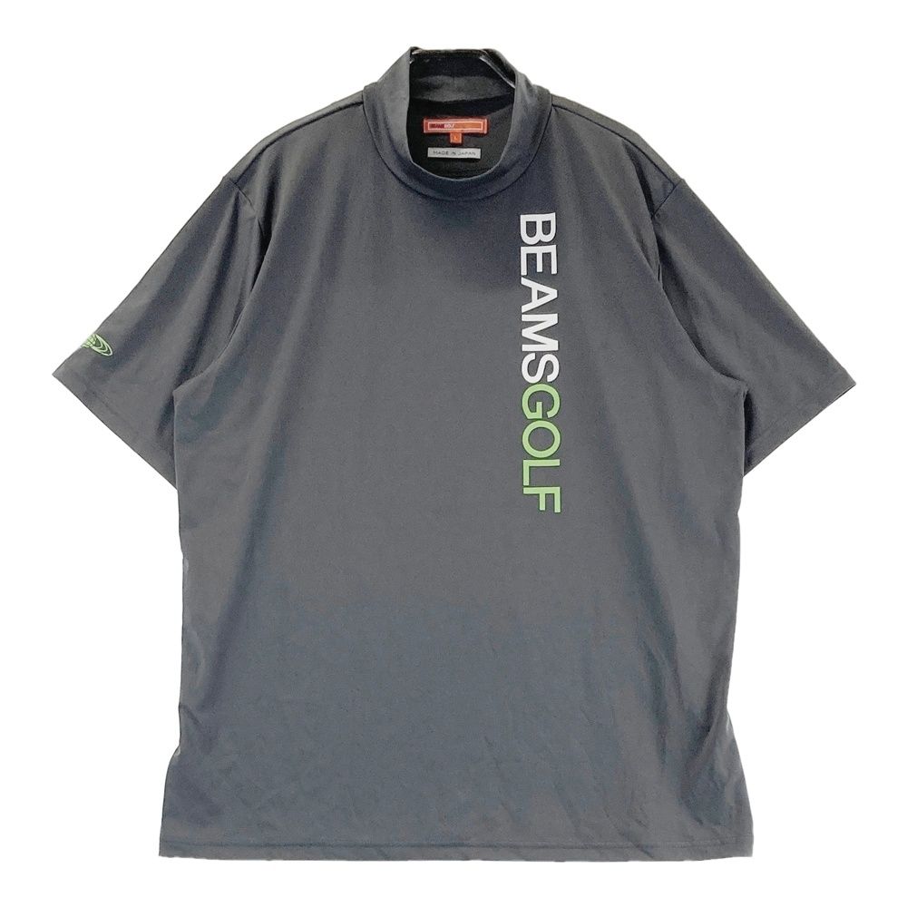 サイズ：M BEAMS GOLF ビームスゴルフ  ハイネック半袖Tシャツ ボーダー柄 レッド系 [240101493874] ゴルフウェア レディース ストスト サイズ：L BEAMS GOLF ビームスゴルフ ハイネック 半袖Tシャツ