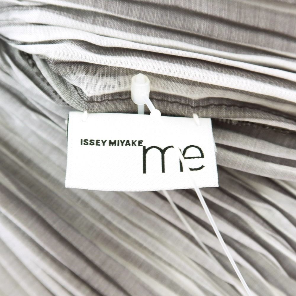 中古】ミー イッセイミヤケ me ISSEY MIYAKE プリーツ ノースリーブ  