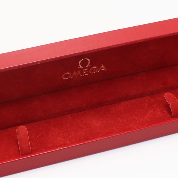 良品 オメガ 空箱 アンティーク 赤/レッド 腕時計用 メンズ/レディース