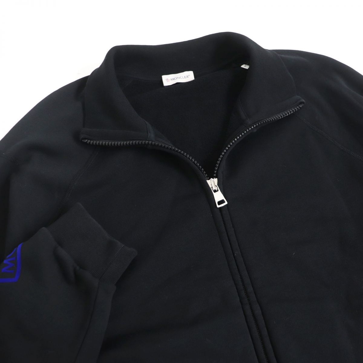 美品□2021年製 MONCLER/モンクレール MAGLIA CARDIGAN アームロゴ 