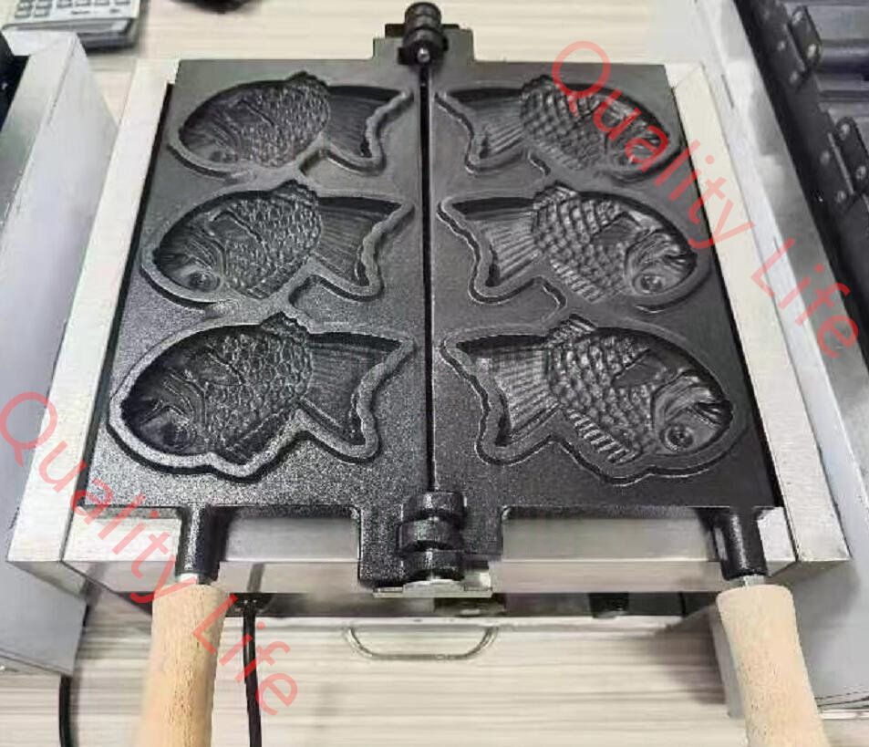 電気 たい焼き器 3匹 3匹焼ける 鯛焼き器 電気式 単相 1 0０V |厨房|業務|飲食|店舗 WWW_KANDAIZUMI_COM