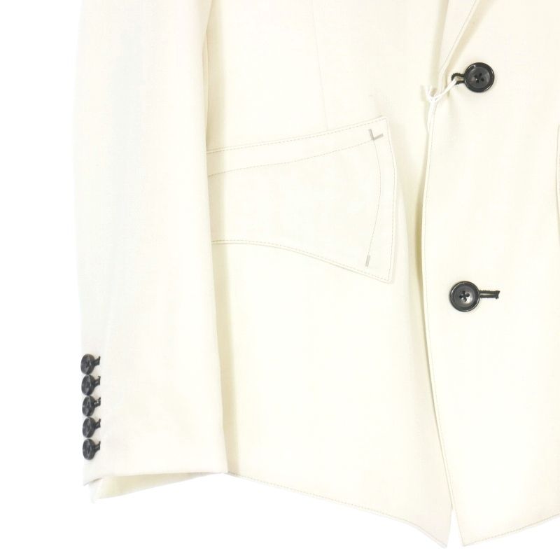 sulvam ２つボタンベンツジャケット　テーラードジャケット　24ss サルバム sulvam 24SS 2 BUTTON VENTS JACKET 2つボタン ベンツ