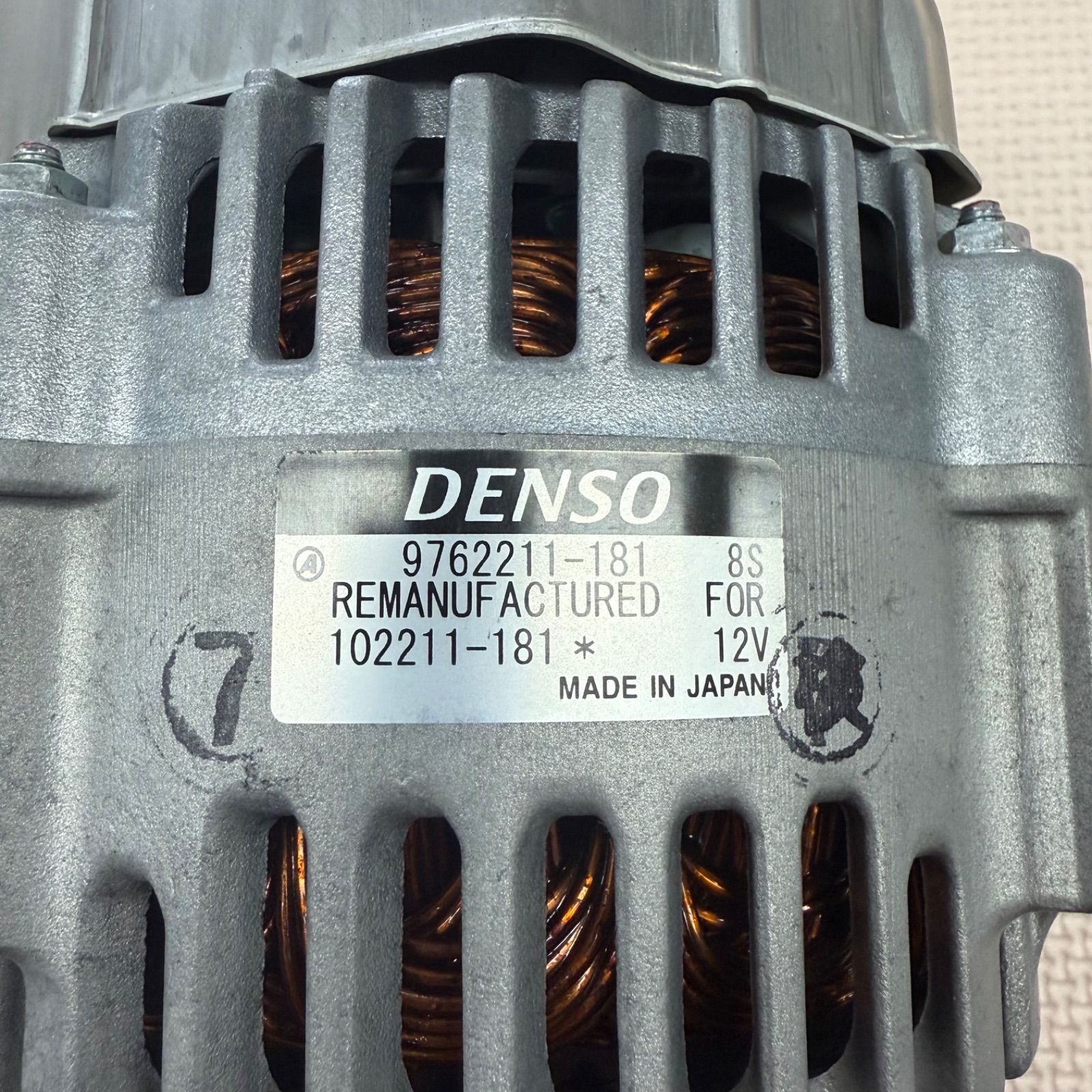 DENSO デンソー オルタネータ メーカーリビルト品 ホンダ ステップワゴン 102211-1810 コア返却不要 FFCRYSTALESIA_COM