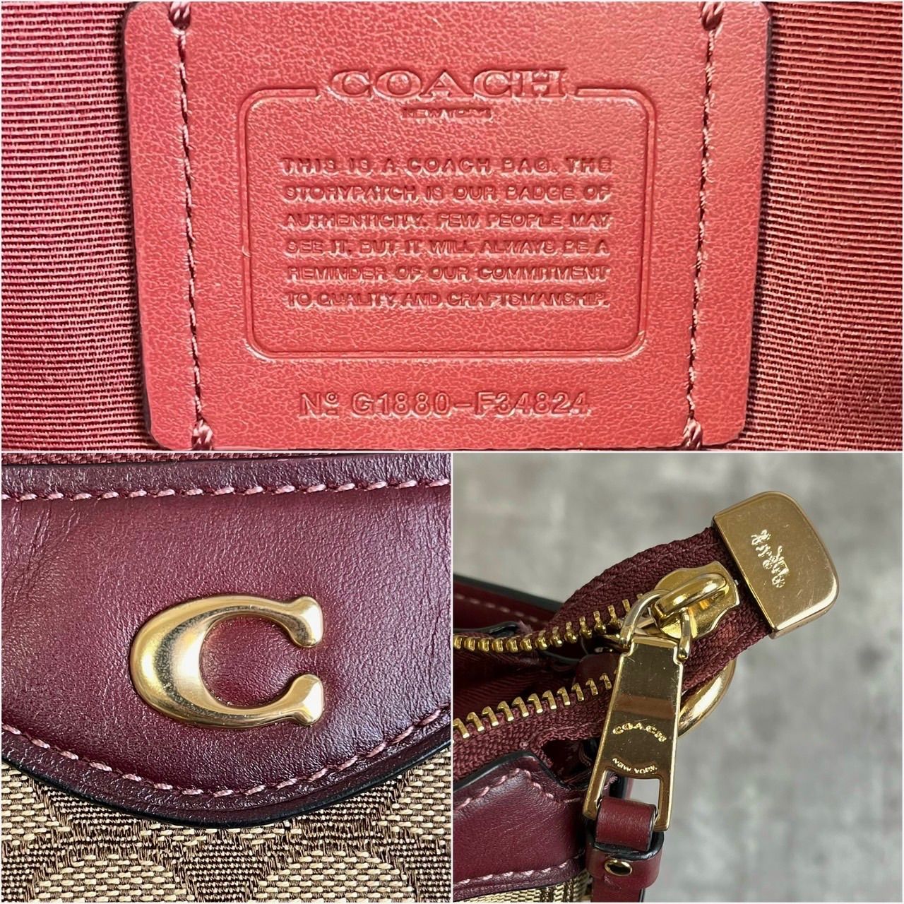 ✨良品✨COACH コーチ 2way ショルダーバッグ トートバッグ 