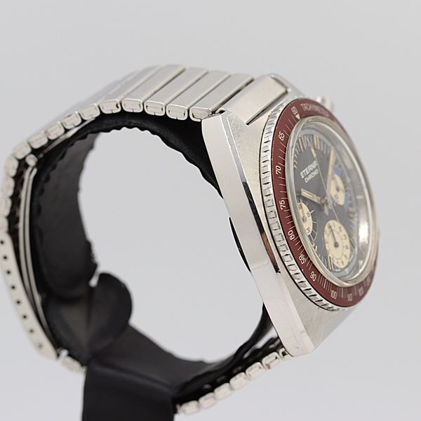 デッドストック級 稼働 エテルナ バルジュー726 クロノグラフ グレー