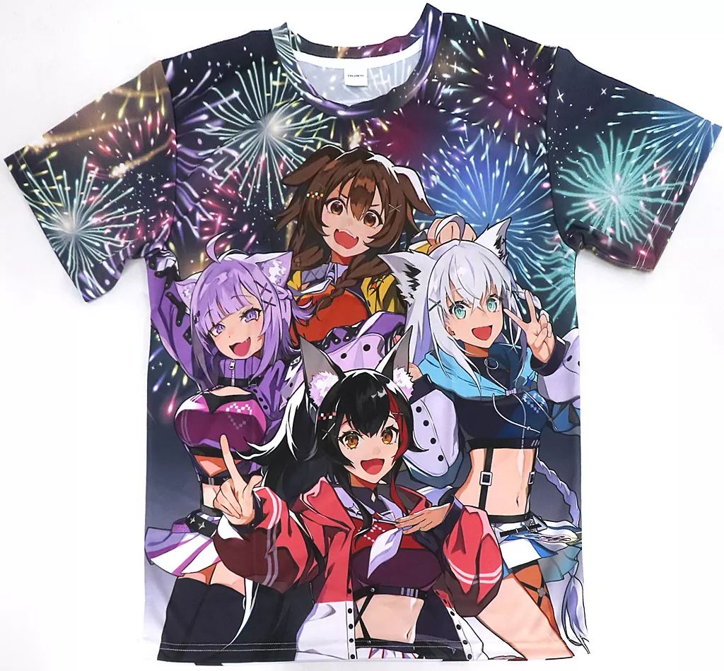 ホロチャージ 当選品 オリジナルフルグラTシャツ ゲーマーズ 中古】Tシャツ 集合 フルグラフィックTシャツ フルカラー フリーサイズ