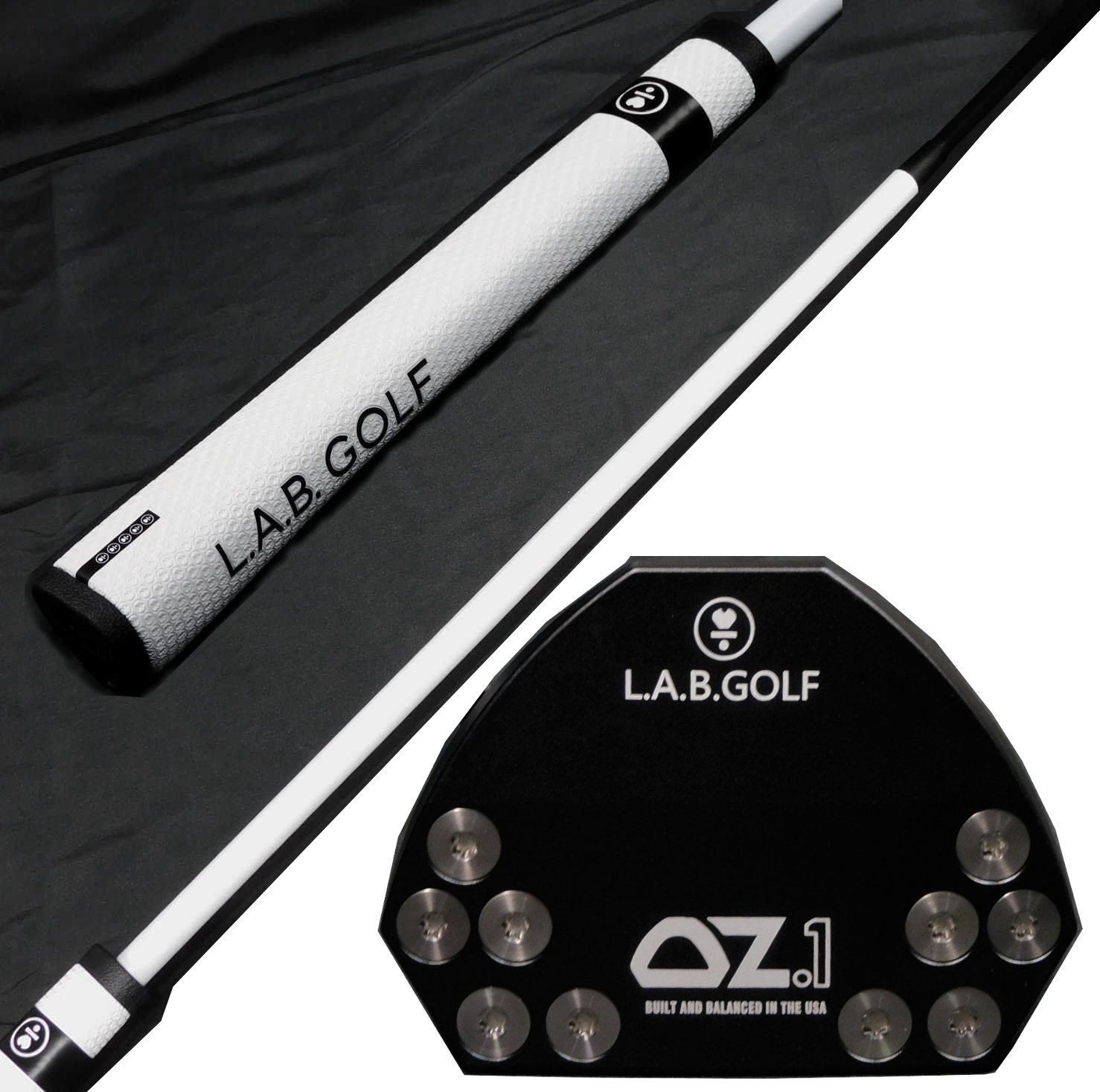 カスタムパター　ラブゴルフ OZ.1　黒・白　34　スタビリティ　ピストル2° L.A.B.GOLF （ラブ・ゴルフ）OZ.1◇34インチ◇STABILITY