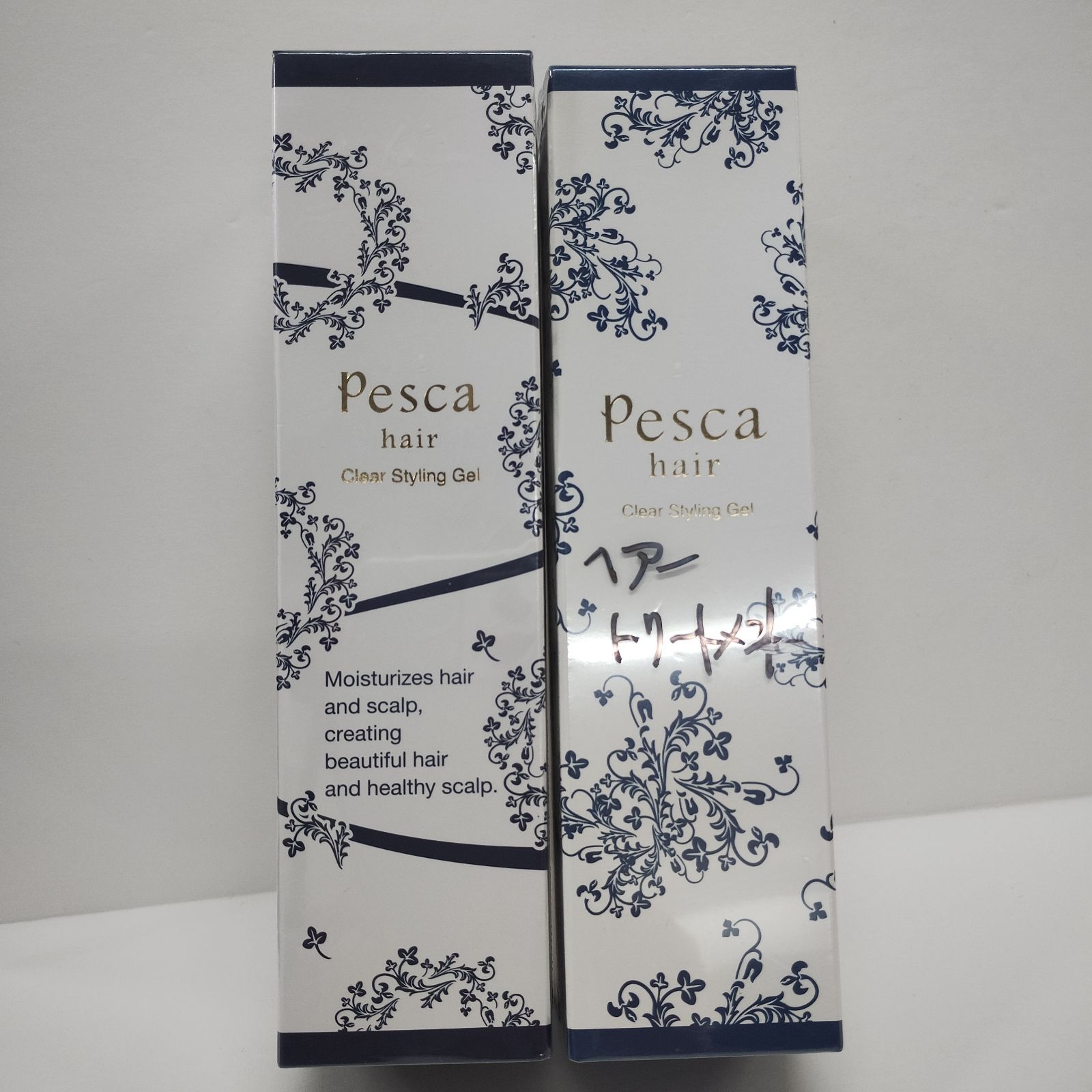 ペスカヘアークリアスタイリングジェル2本Pesca ➕20g ペスカ ヘア