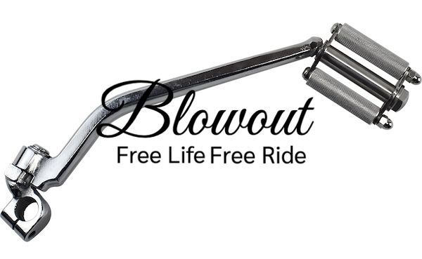 Blowout SR400 500 バイシクルキックペダルキット ヤマハ SR 