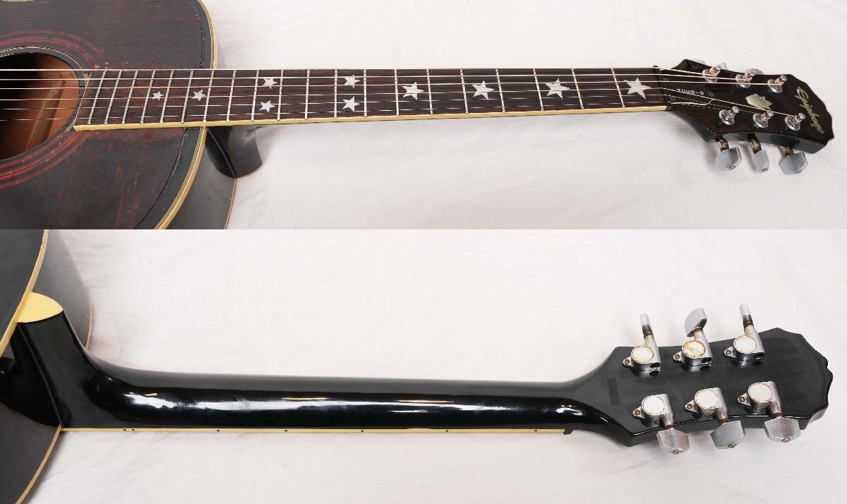 ☆Epiphone☆SQ-180 BLK エヴァリー・ブラザーズ 髭ギター HC付