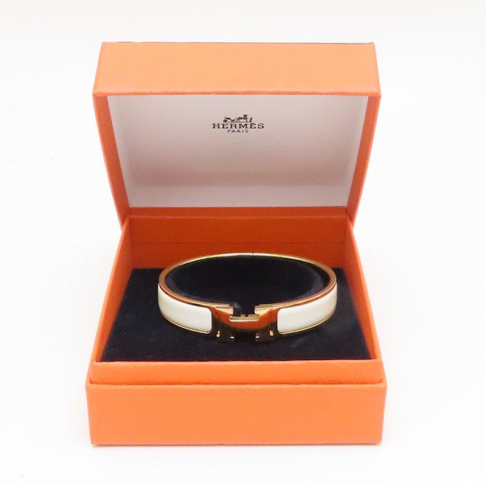 HERMES エルメス クリックH バングル GP ゴールドメッキx