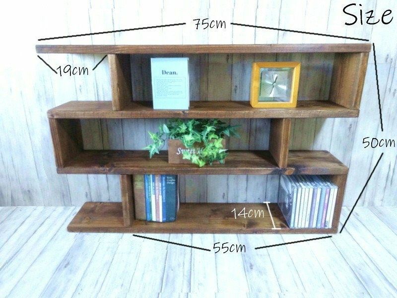 ハンドメイド カップボード３段ワイドタイプ ダークチーク色 NEXPOTALLINN_EU