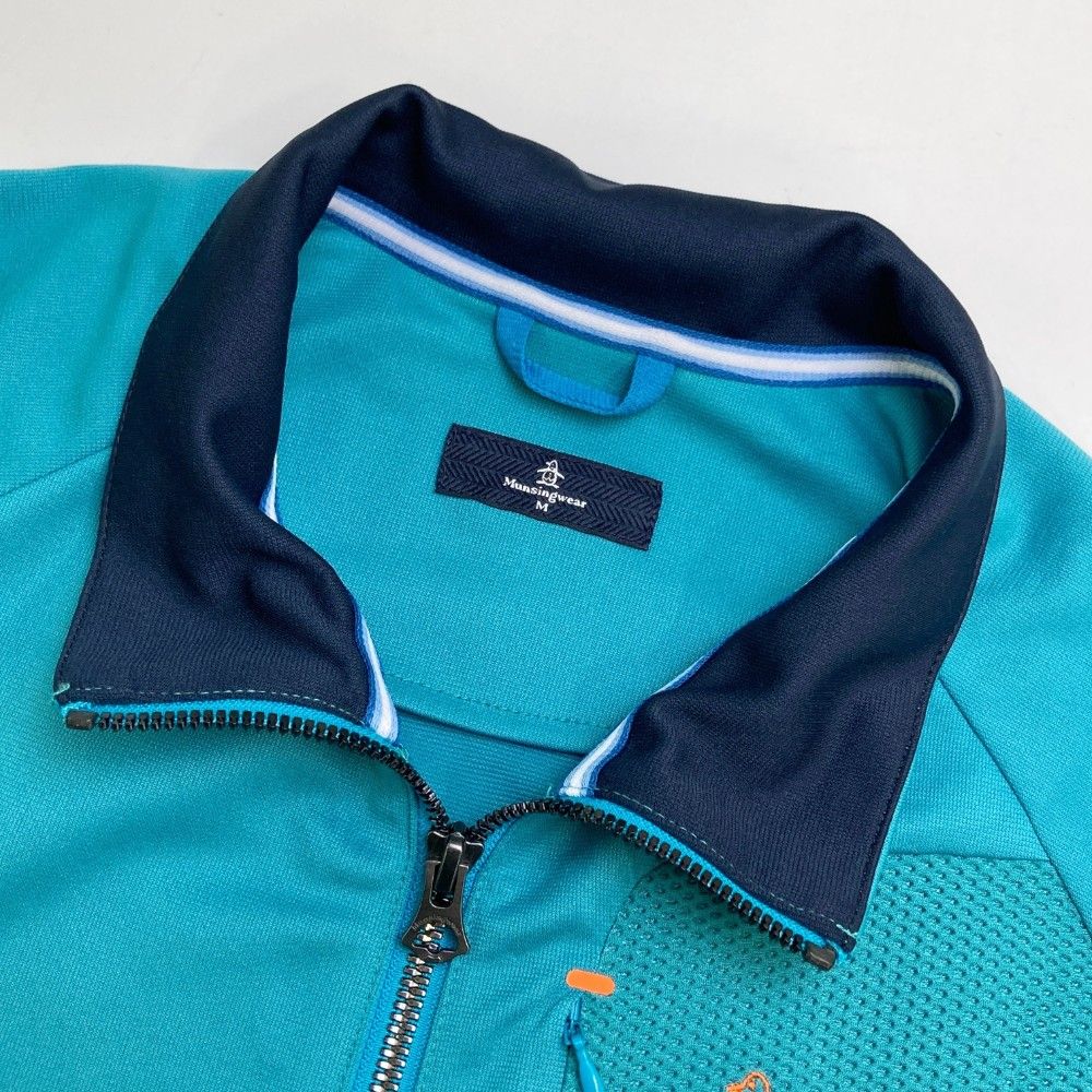 サイズ：M MUNSING WEAR マンシングウェア ジップジャケット