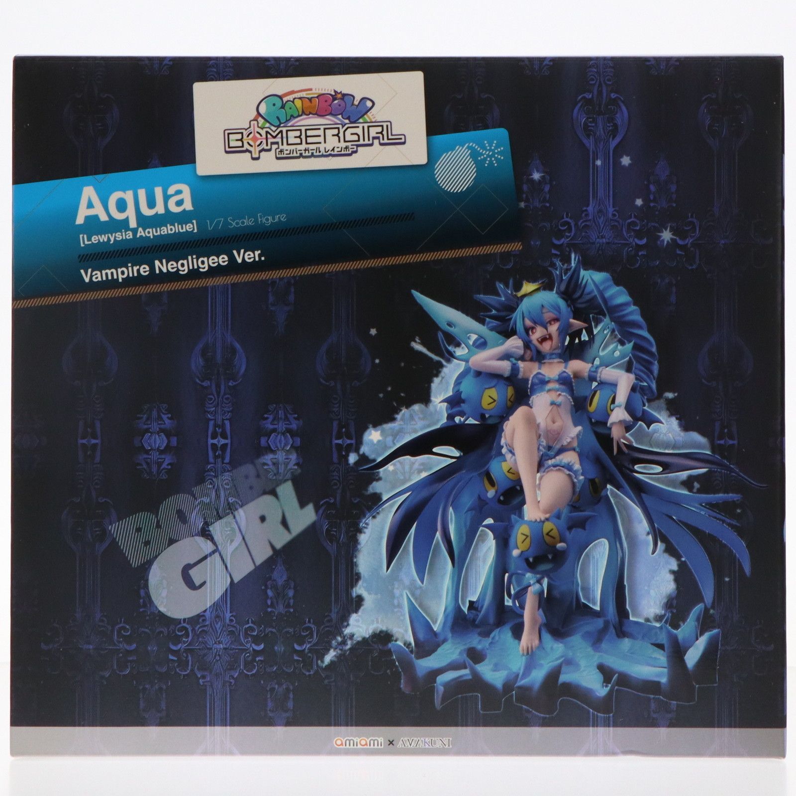 AmiAmi - あみあみ限定 アクア(レウィシア・アクアブルー)ヴァンパイアネグリジェVer. ボンバーガール 1/7 完成品 フィギュア あみあみ×AMAKUNI(アマクニ) 61IlnCY5cqL._AC_UL210_SR210,