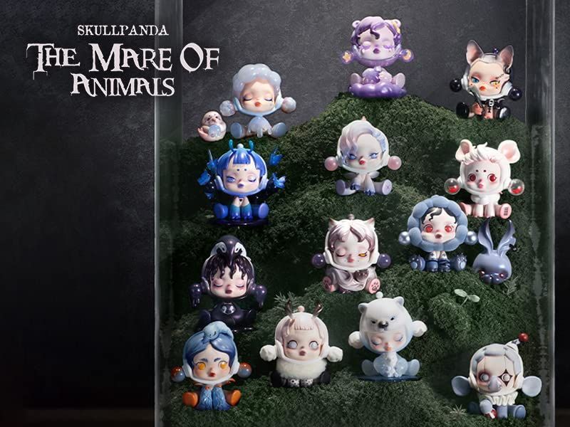 大特価】POP MART SKULLPANDA The Mare of Animals シリーズ PVC&ABS製