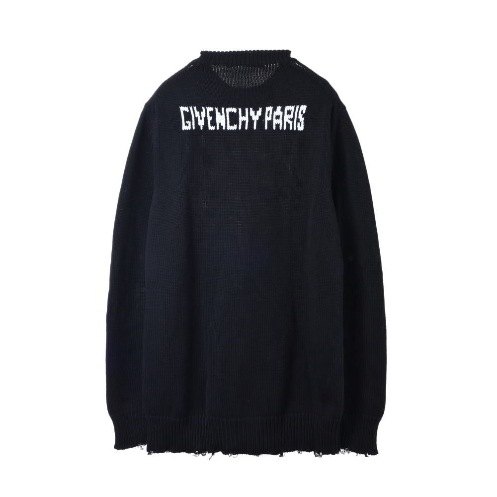 GIVENCHY 4G ロゴ コットン プルオーバーニット - メルカリ 