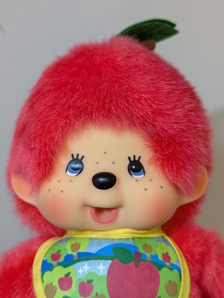 リンゴモンチッチ りんごのもんちっちさん 顔でか SSサイズ キーチェーン