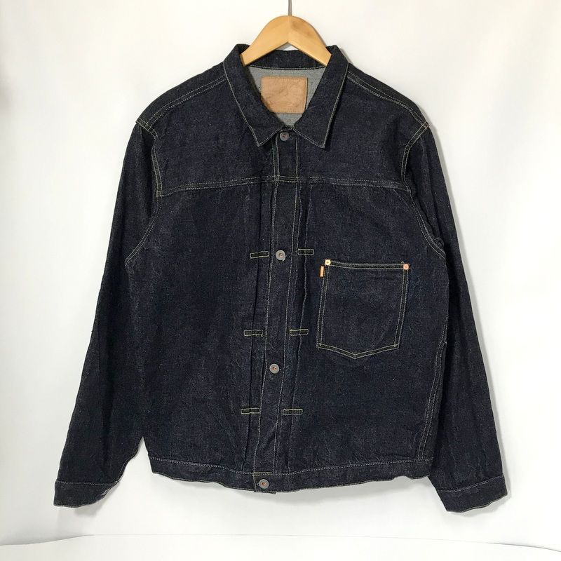 児島ジーンズ セカンドタイプ21オンス ヒッコリートラッカージャケット