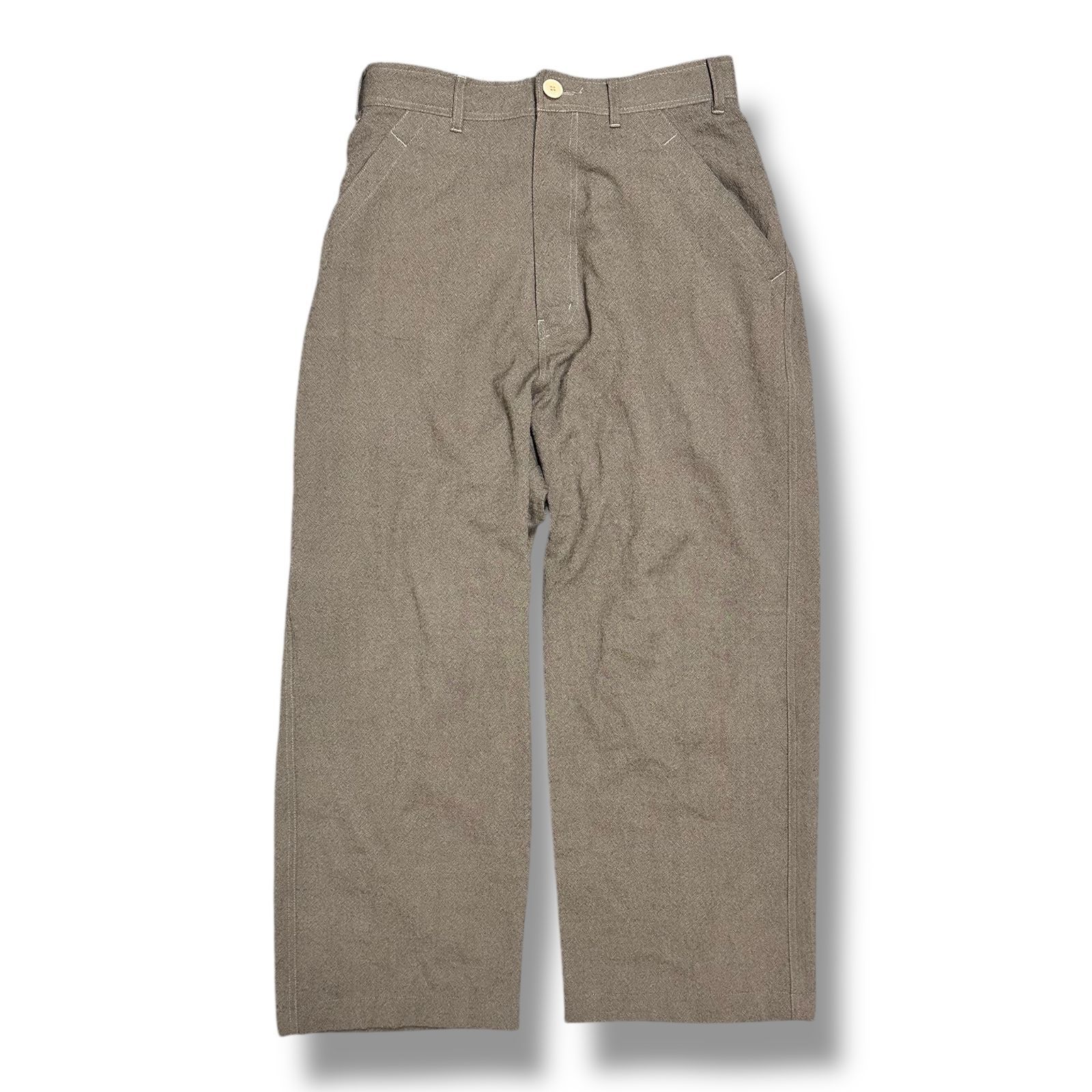 参考上代47300円 Simply Complicated 25SS UNEVEN WOOL LOOSE