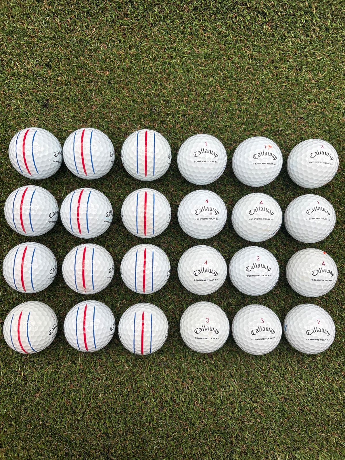Callaway キャロウェイ クロムツアーX 白 ゴルフボール キャロウェイ