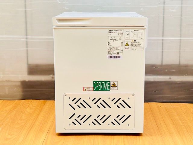 YAMAZEN 電気冷凍庫 66L 【】 動作保証 山善 YF-C70(W) 業務用 上開き