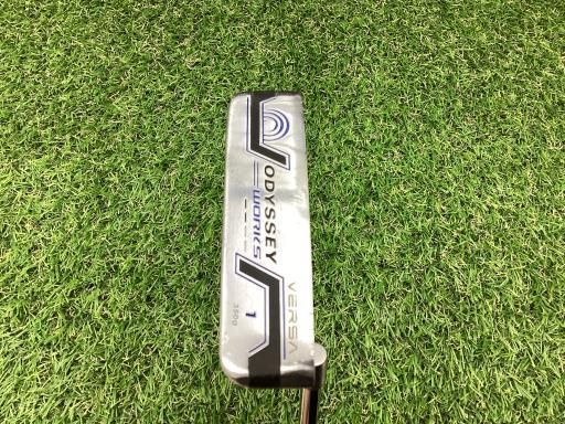 オデッセイ WORKS VERSA 1 ブルー 34インチ パター PT スチール フレックスその他 メンズ 男性用 右利き 右用 Dランク ゴルフクラブ