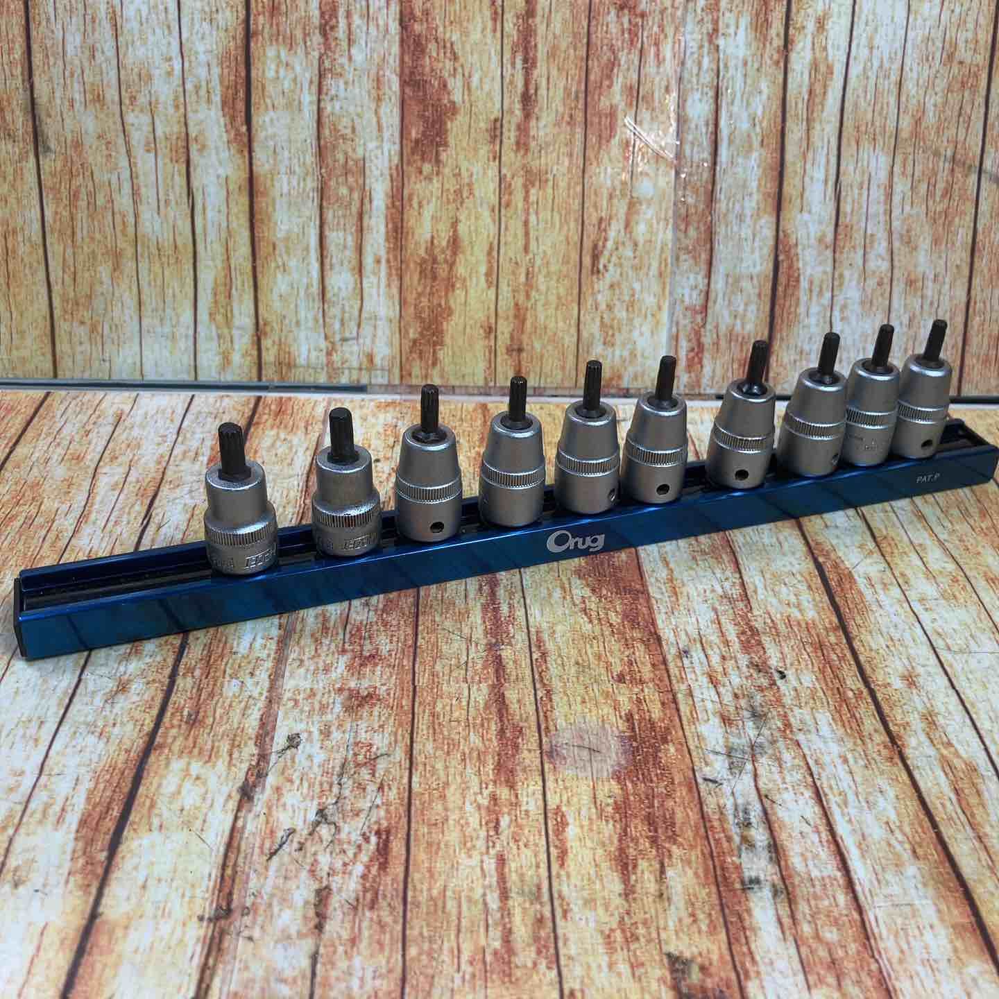 ▽HAZET 8808 XZN（トリプルスクエアー）3/8ドライバーソケットセット