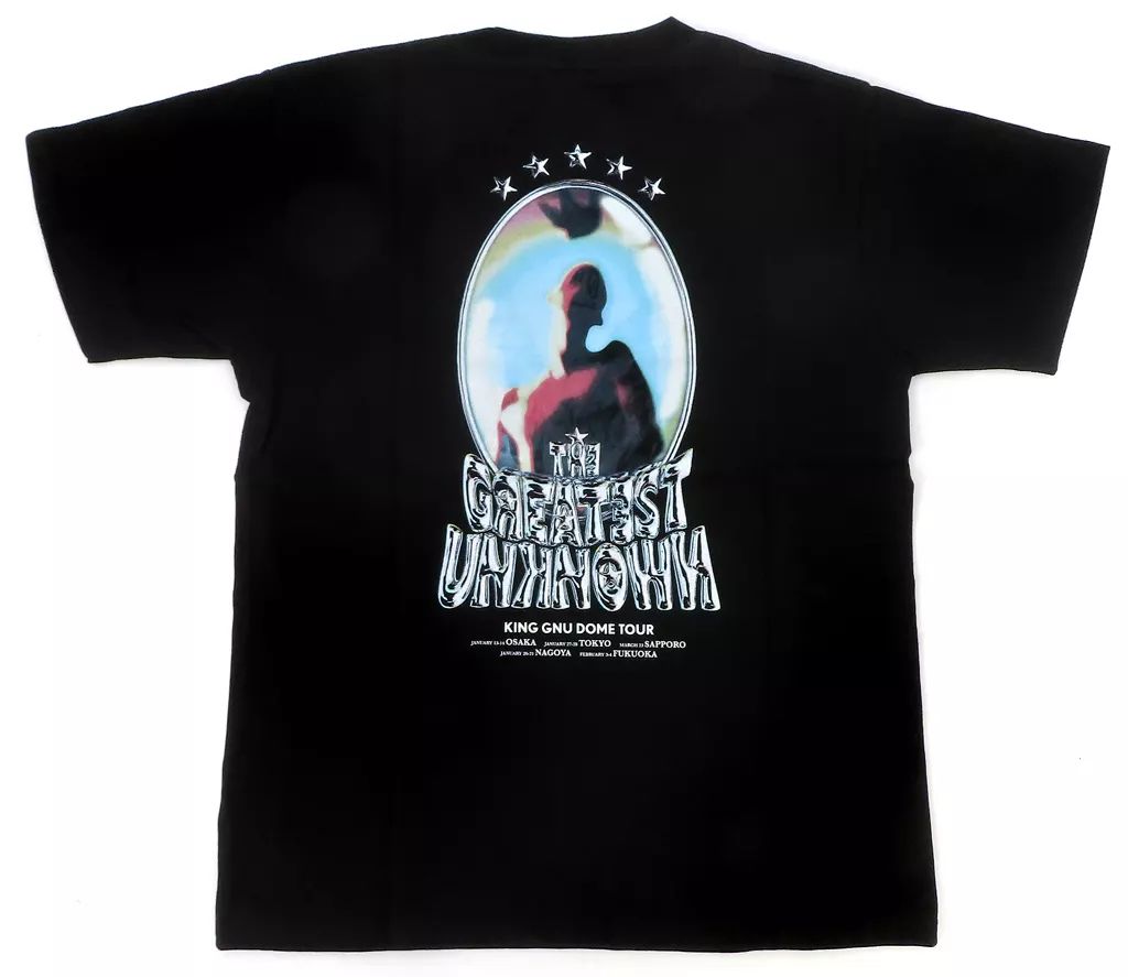 中古】Tシャツ King Gnu THE GREATEST UNKNOWN TEE(Tシャツ) ブラック