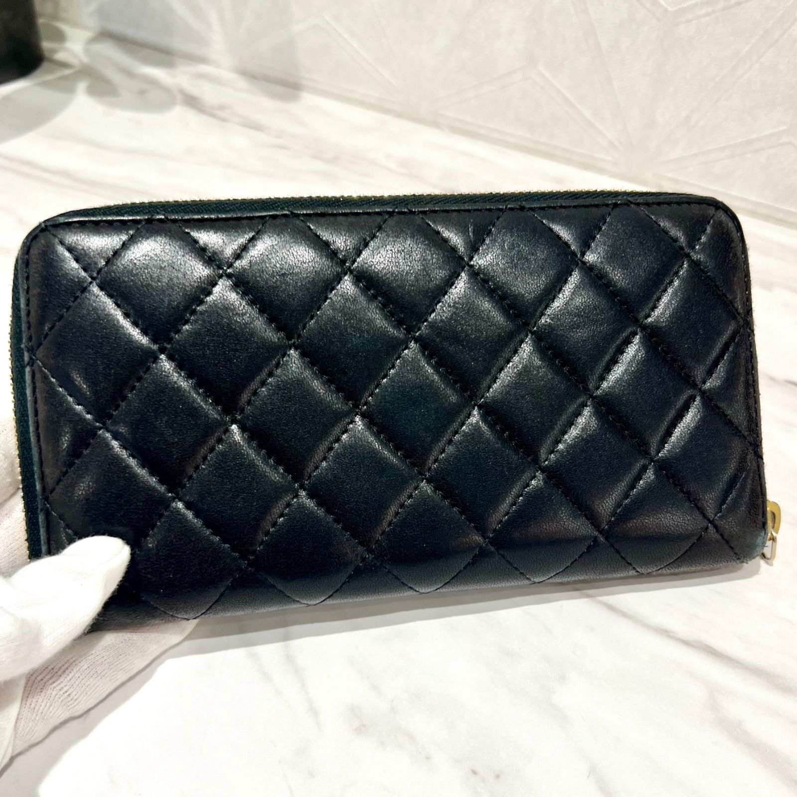 ⭐︎CHANEL シャネル マトラッセ ココマーク ゴールド金具 長財布 