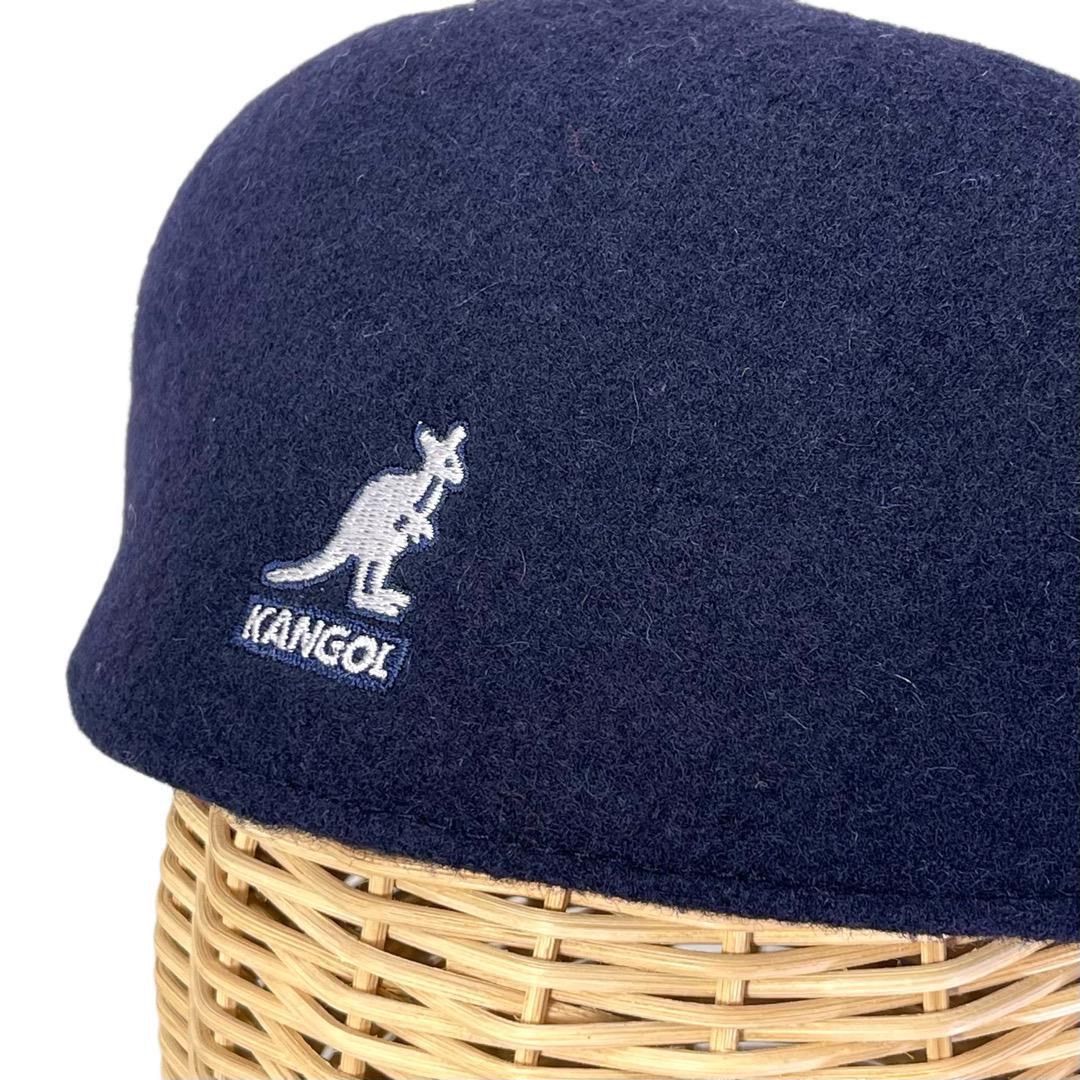 KANGOL 504 ウール素材 紺色 サイズ展開あり NO.2カラー