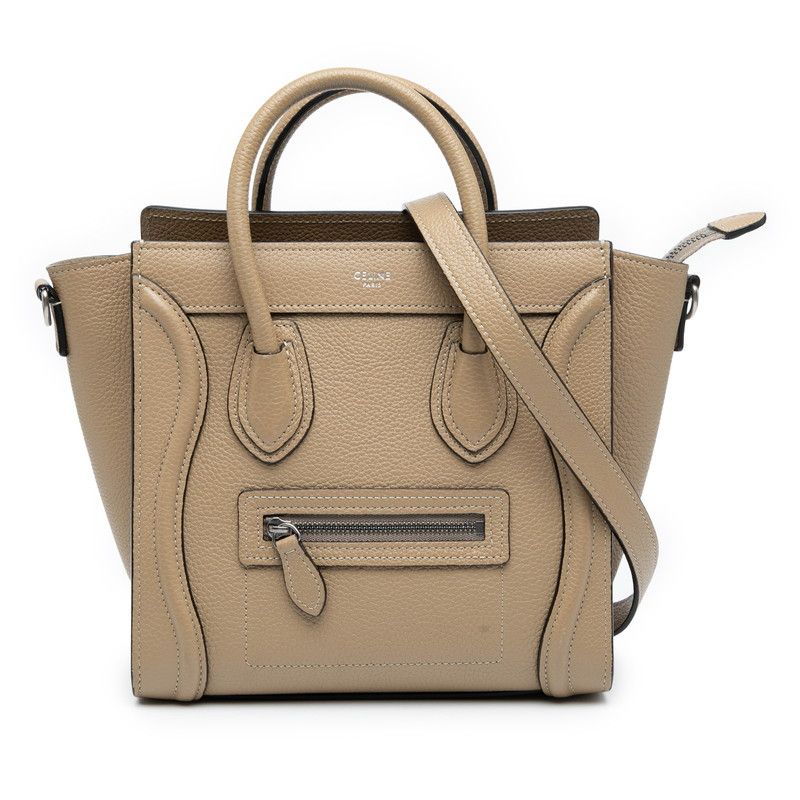 セリーヌ ラゲージ ナノショッパー ハンドバッグ ショルダー