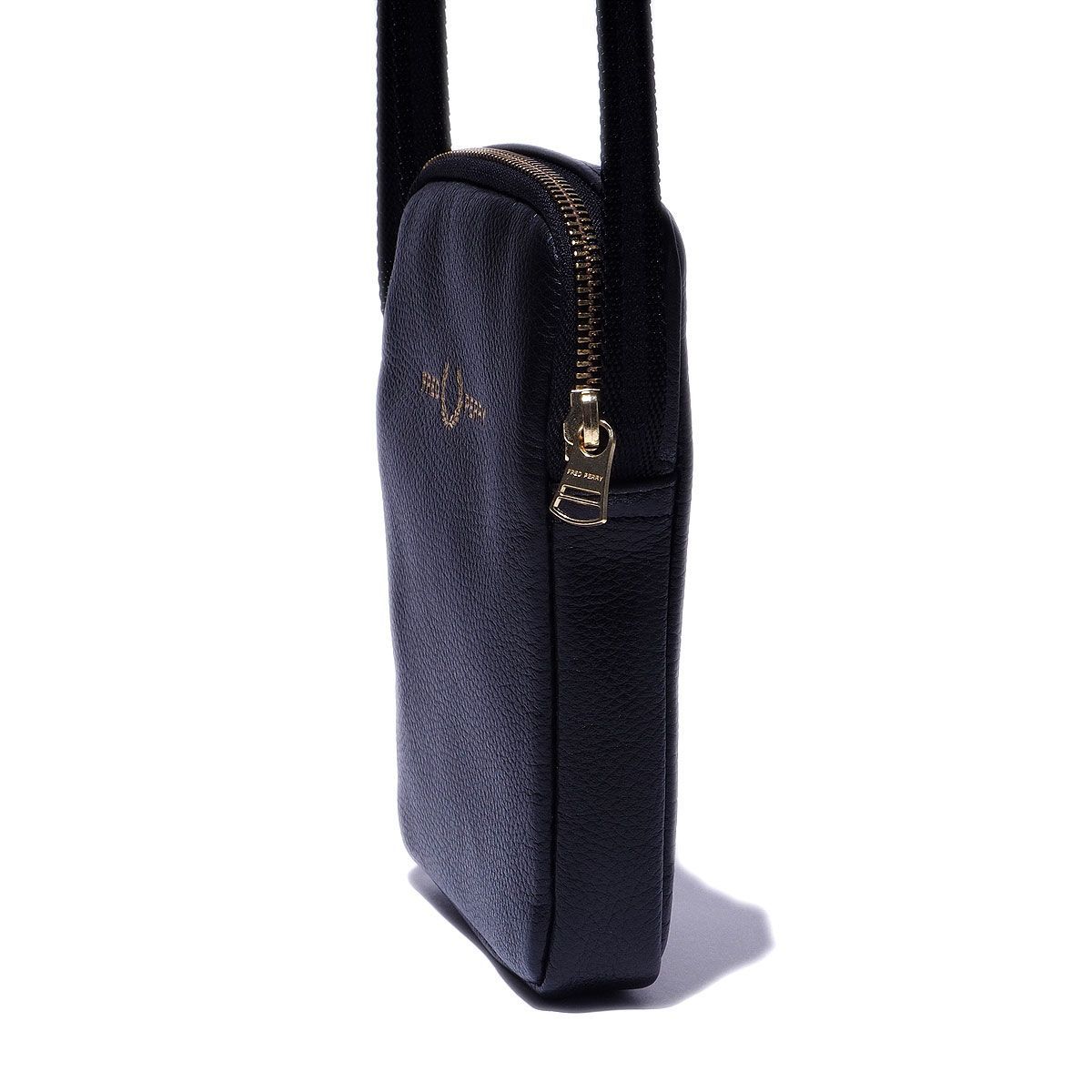 フレッドペリー FRED PERRY タンブルドレザー サイドバッグ L8289 