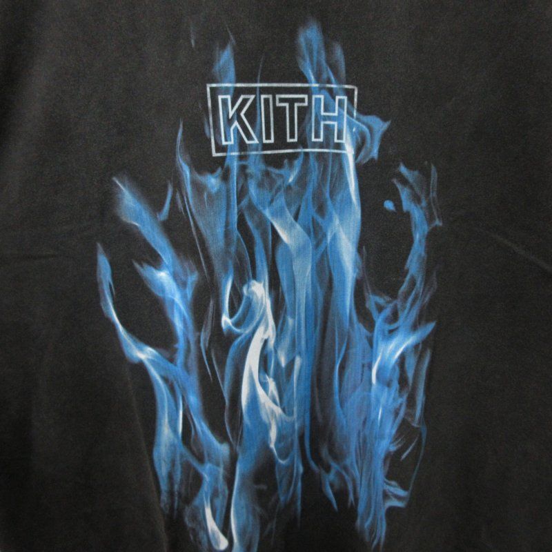 KITH butane vintage tee FLAME キス Tシャツ L KITH (キス) BUTANE VINTAGE TEE FLAME L