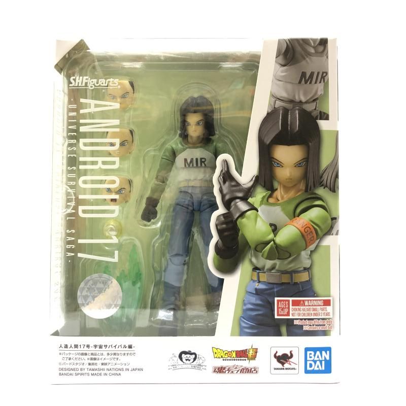 中古】未開封) S.H.Figuarts 人造人間17号 宇宙サバイバル編 バンダイ 