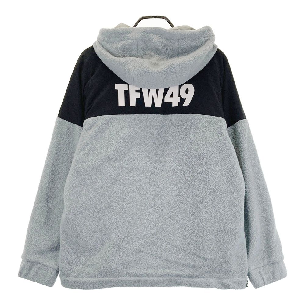 サイズ L TFW49 ティーエフダブリューフォーティーナイン VW ボア ハーフジップパーカー グレー系 240101392112 ゴルフウェア メンズ ストスト