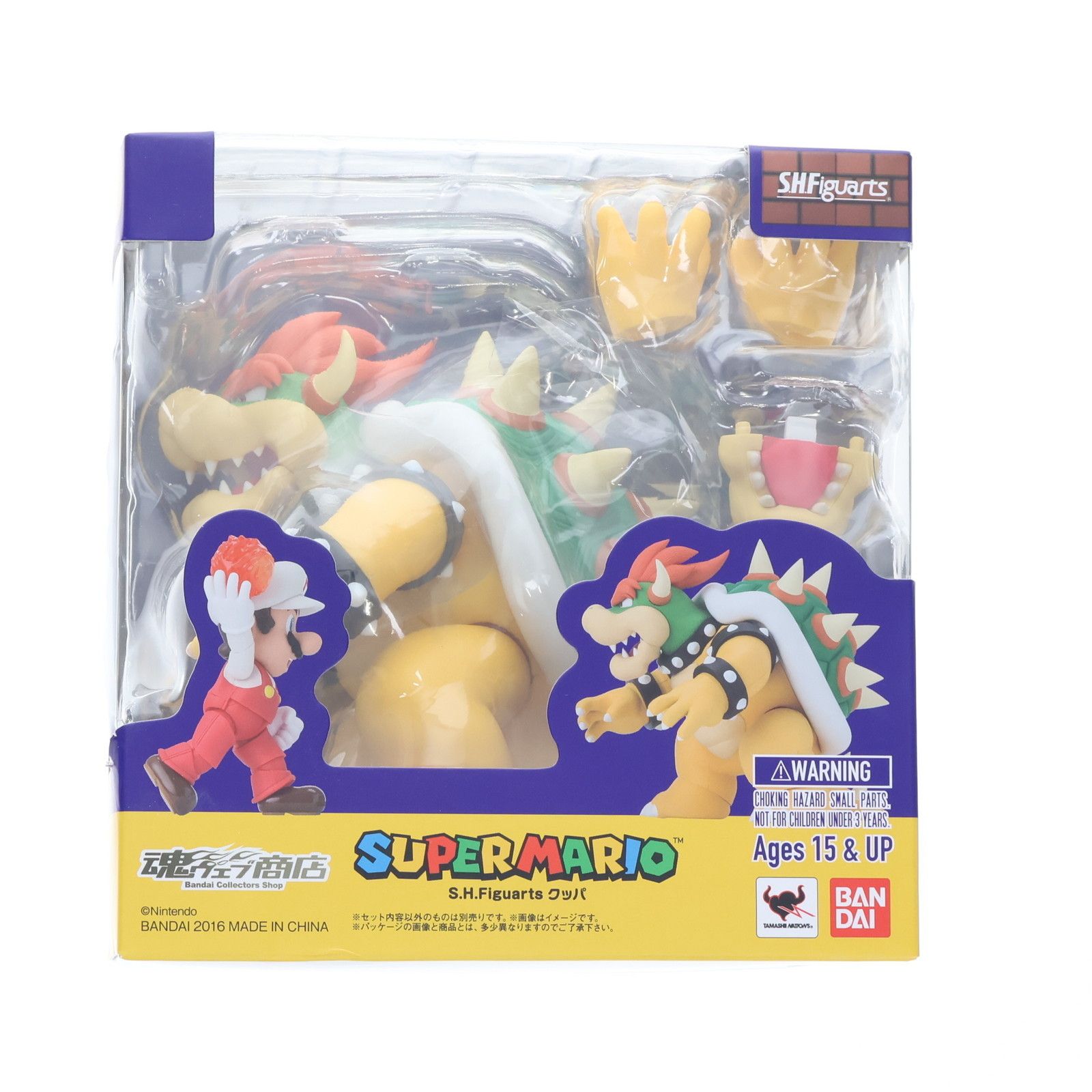 魂ウェブ商店 S.H.Figuarts フィギュアーツ クッパ スーパーマリオブラザーズ 完成品 可動フィギュア バンダイ