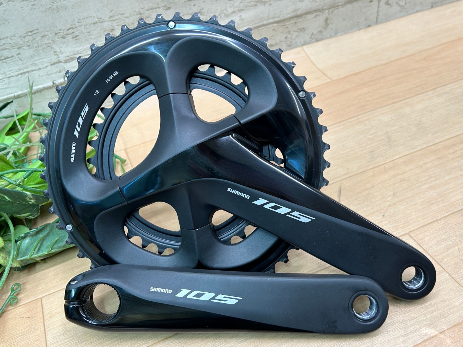 テルスポ イチ推し!! !! SHIMANO 105 FC-R7000 2×11s 170×50 34T 721g シマノ イチマルゴ 2×11速 クランクセット BBなし ロード ミニベロ 同梱発送承り中!! M-1503