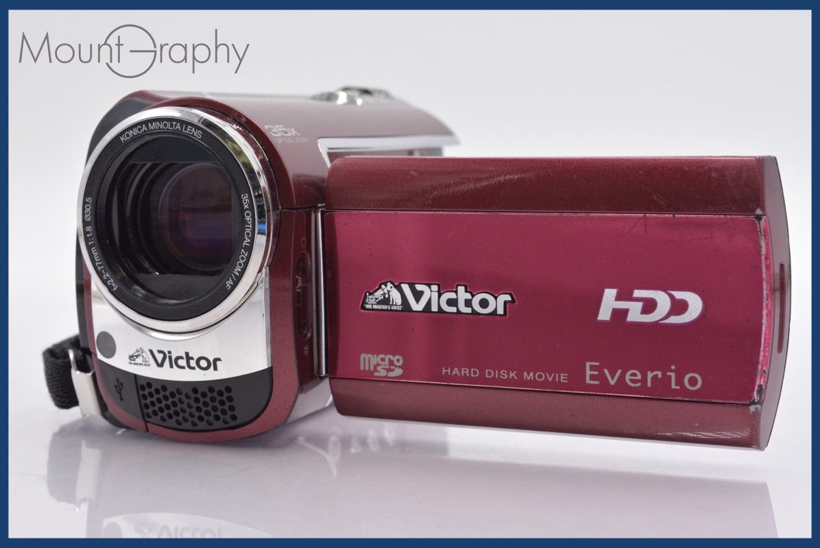 JVC エブリオ ☆極上美品☆ ビクター JVC Everio GZ-MG261 35x ☆完動☆同梱可