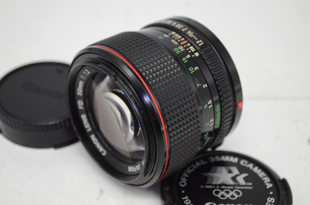 良品 Canon キヤノン NEW FD 50mm F1.2L FDマウント MF 単焦点レンズ