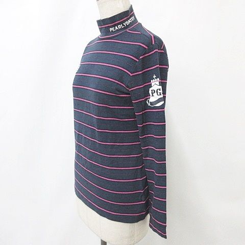 パーリーゲイツ PEARLY GATES ゴルフ シャツ ハイネック モックネック