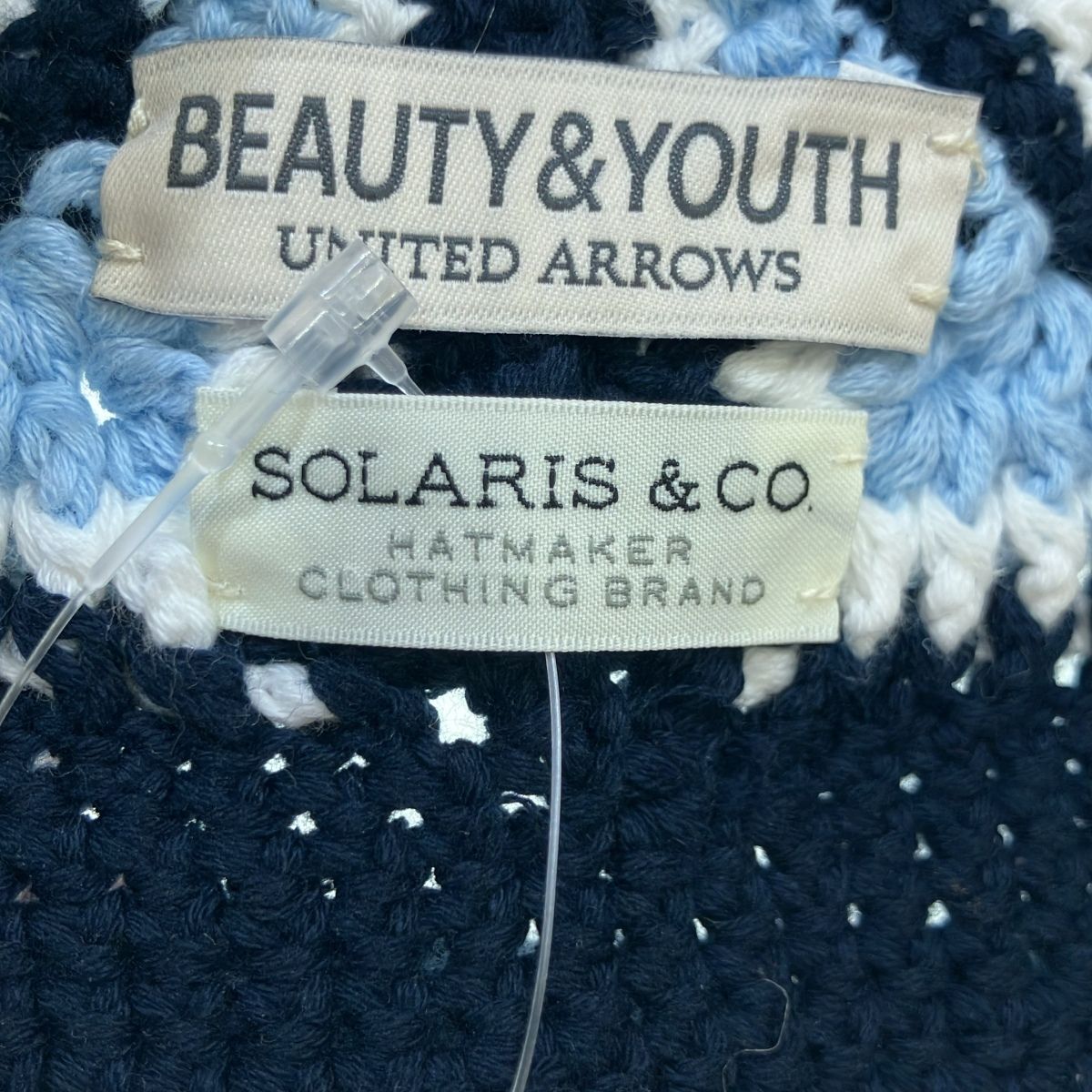 SOLARIS&CO. ソラリス　CROCHET HAT クロシェットハット SOLARIS&CO. - Crochet Hat 