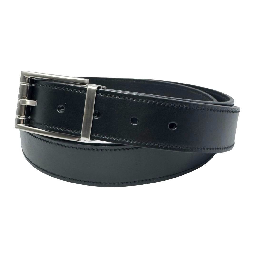 フェラガモ　メンズ　革ベルト　黒　Salvatore Ferragamo 楽天市場】フェラガモ FERRAGAMO リバーシブルベルト ブラック