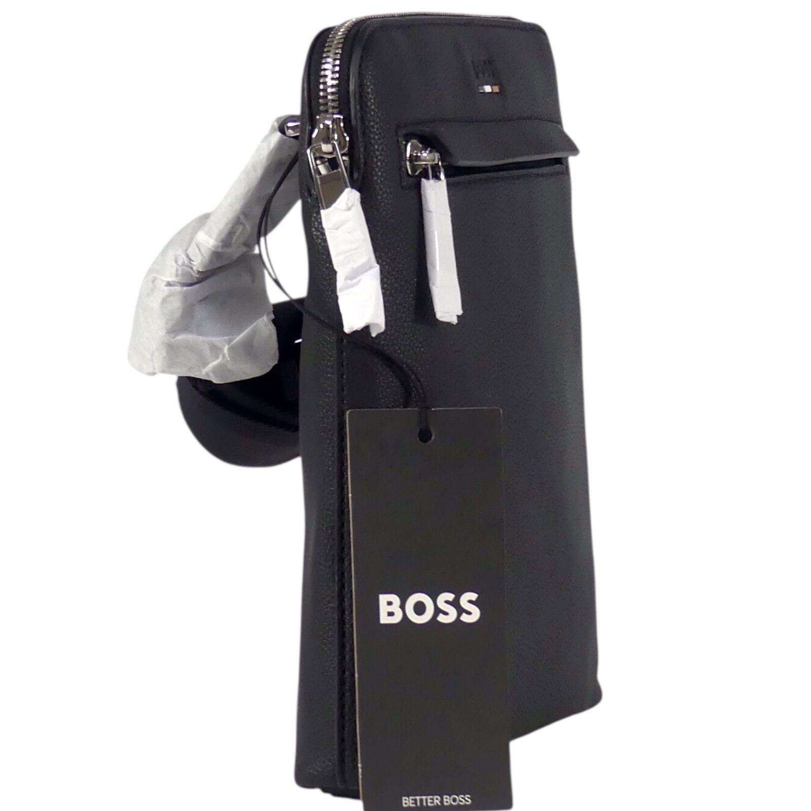 未使用 BOSS ボス ショルダーバッグ ショルダーポーチ 斜め掛け