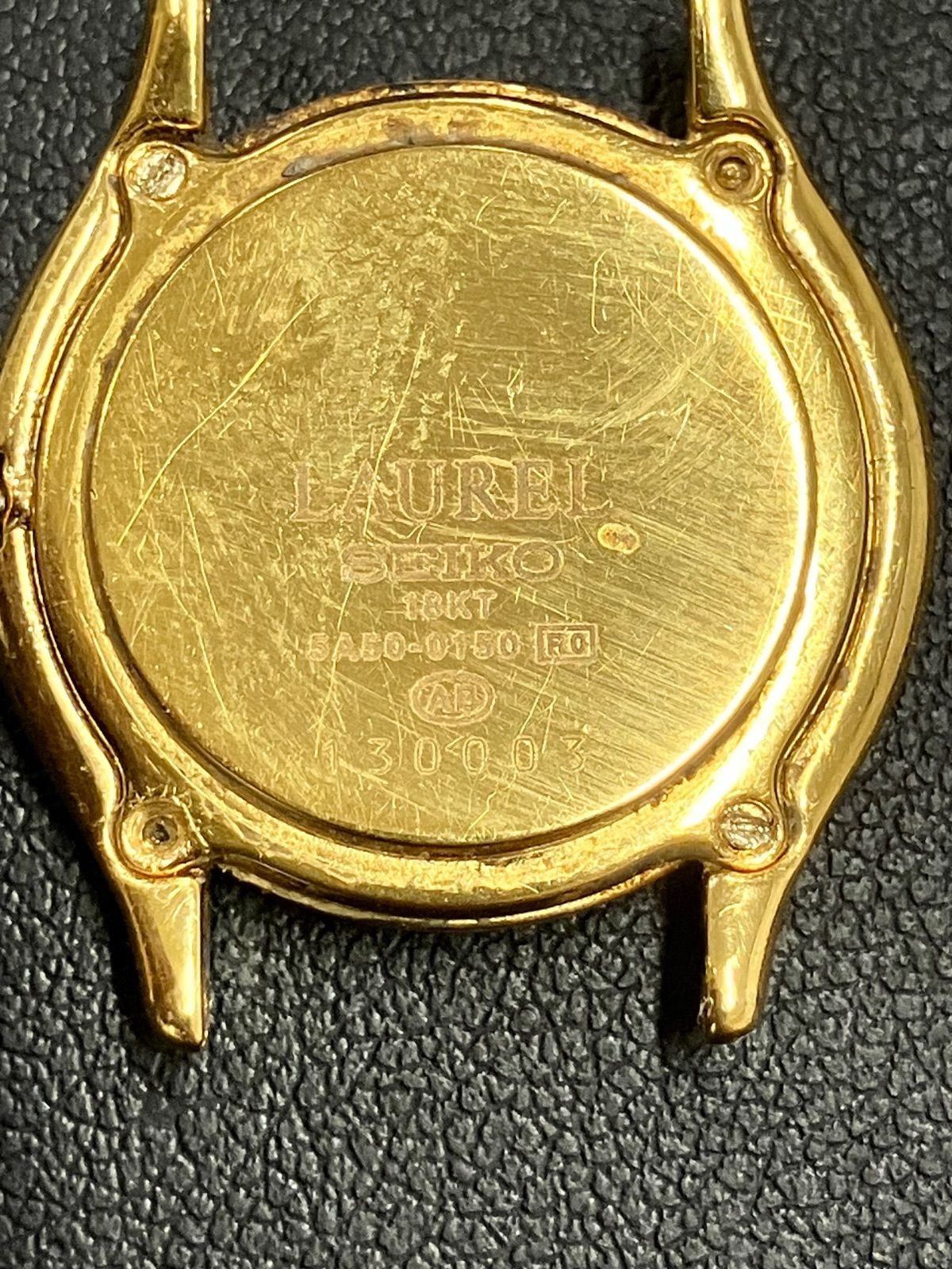SEIKO 5A50-0150 LAUREL ローレル 18KT 金無垢 ☆稼働 SEIKO 5A50-0150 LAUREL ローレル 18KT 金無垢 - メルカリ