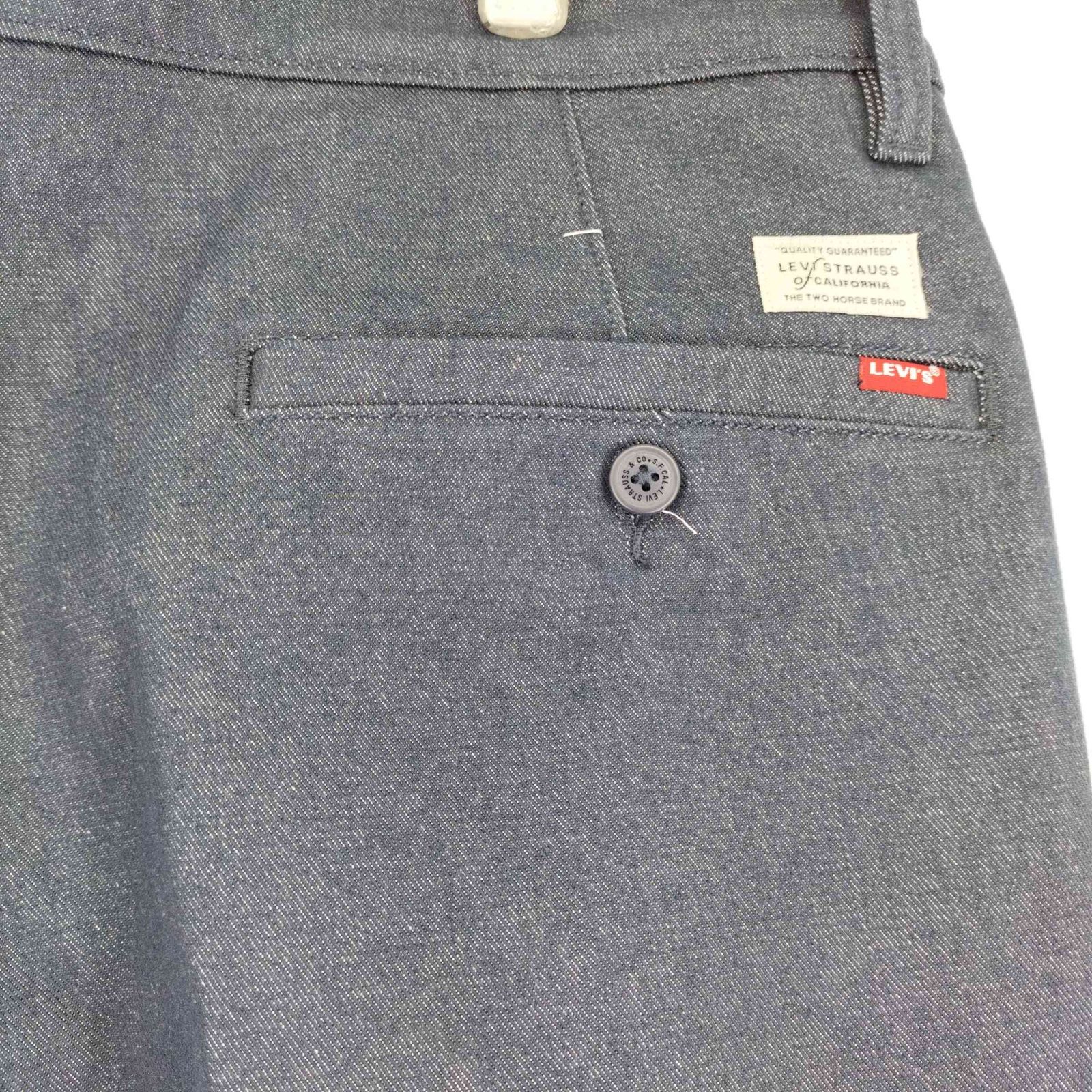 リーバイス Levis STA PREST ワイドレッグ クロップ インディゴ DENIM