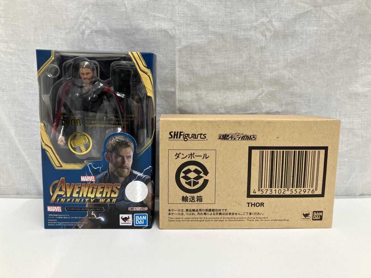 レビュー shフィギュアーツ ソー インフィニティウォー ソー 