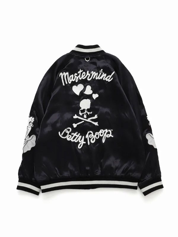 MASTERMIND WORLD × BETTY BOOP マスターマインド ワールド スカジャン