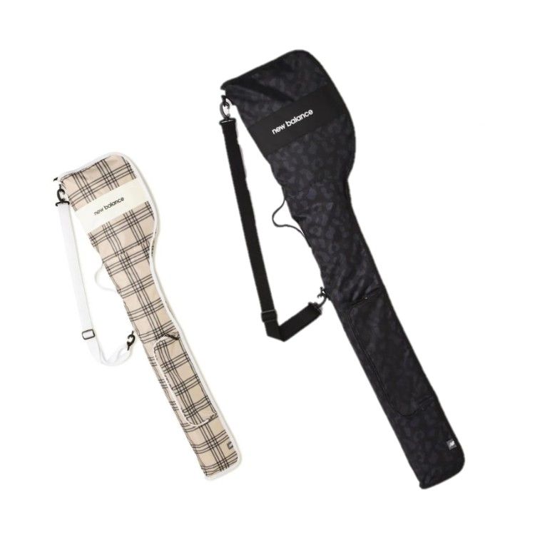 ニューバランスゴルフ レディース ツイル ダブルパターン柄PT クラブケース 5184508 ポリエステル 合成皮革 ギフト プレゼント