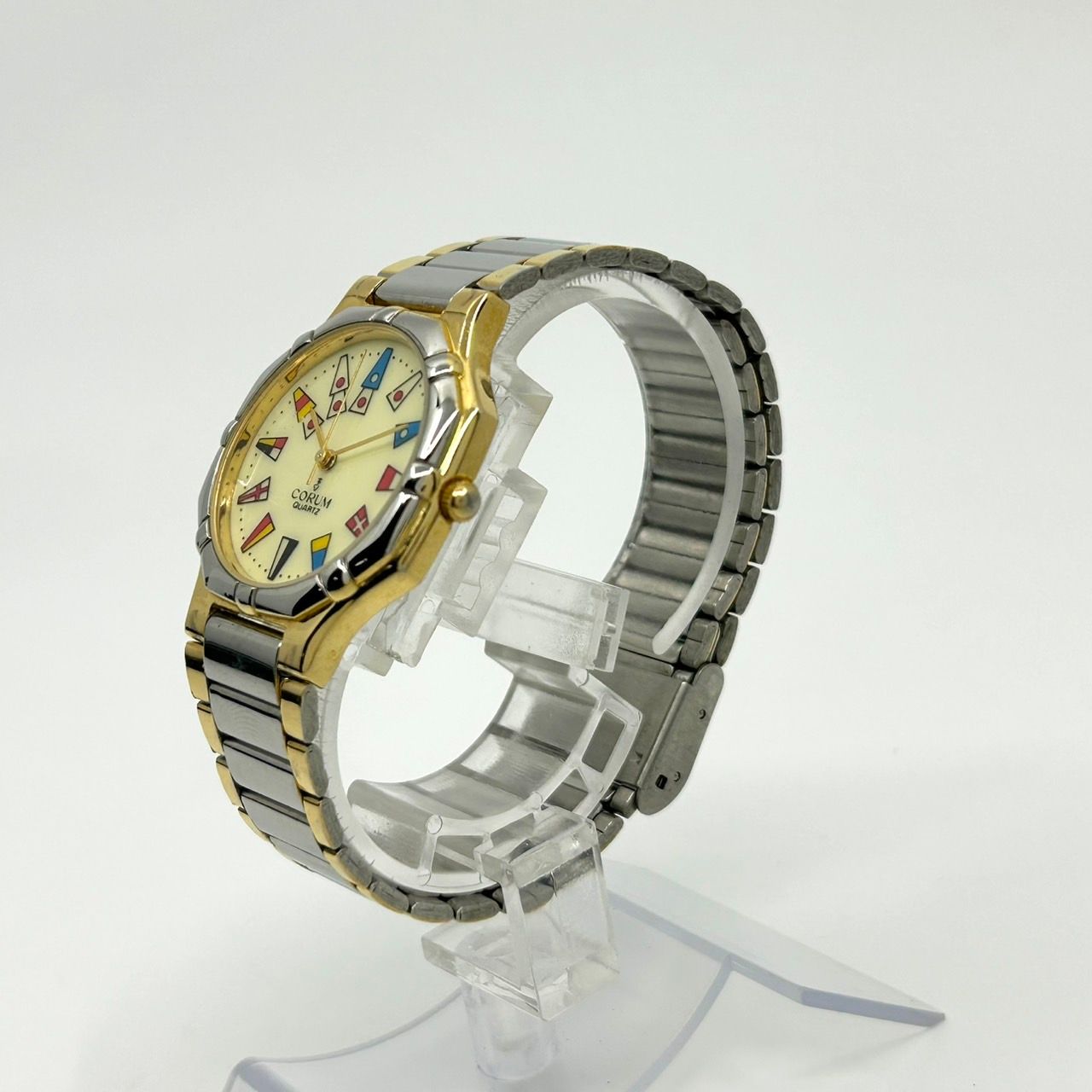 電池交換済】CORUM コルム 腕時計 アドミラルズカップ レディース 時計